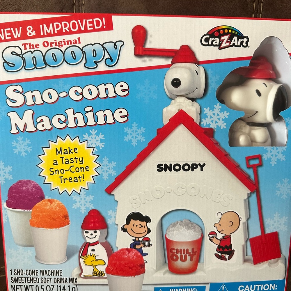 Snoopy Sno-Cone Machine